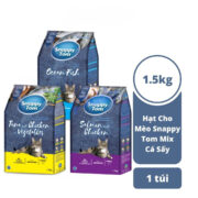 Hạt Cho Mèo Snappy Tom Mix Cá Sấy